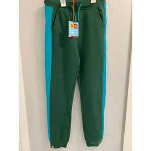 KIDS - GREEN & BLUE LEGO JOGGER TRACK PANTS - SIZE MEDIUM - NWT